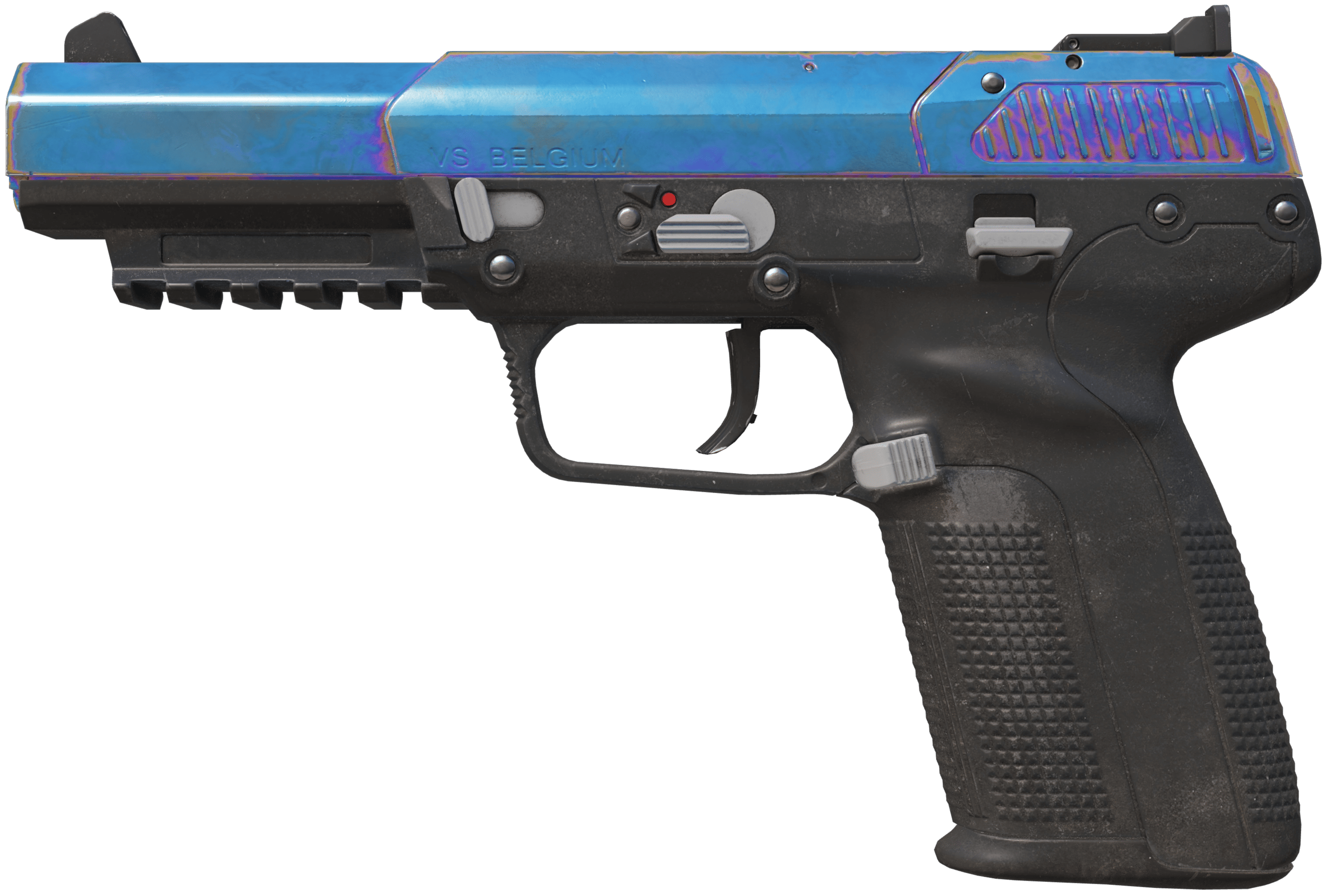 Five-SeveN Heat Treated Blue Gem #1 Pattern